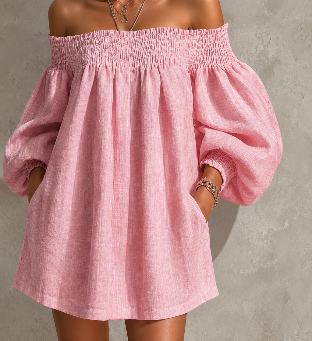 Solène | Nouvelle robe à épaules dénudées