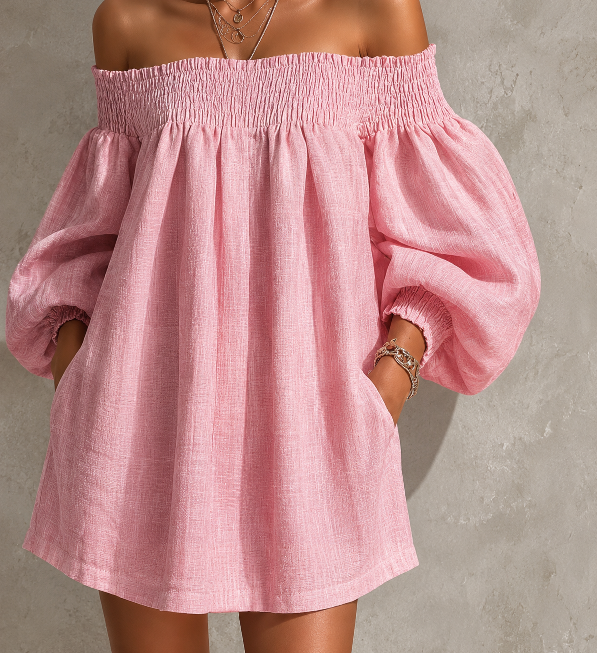 Solène | Nouvelle robe à épaules dénudées