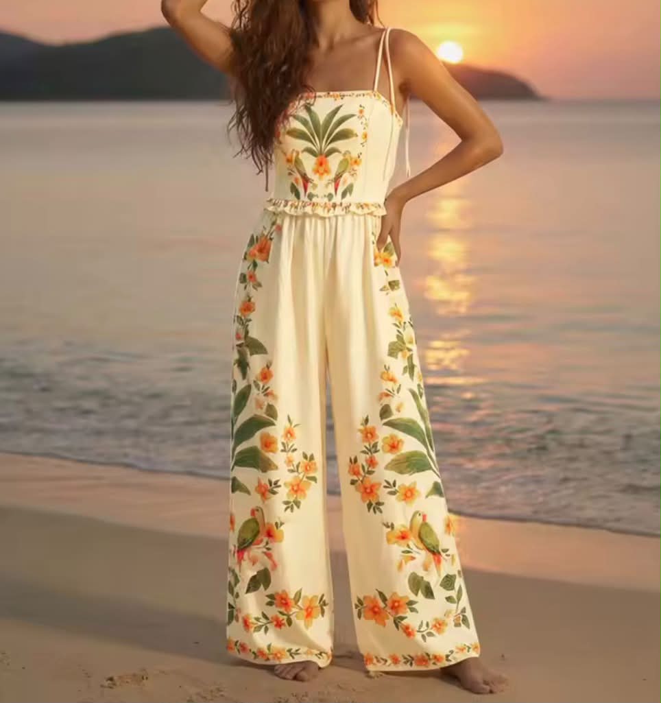 Aliénor | Combinaison légère de style décontracté